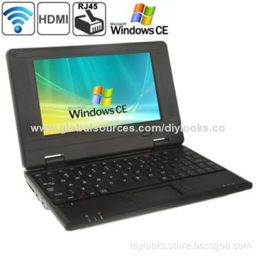 EPC 701 Black, 7.0 inch Windows CE Notebook Computer with Wi-Fi